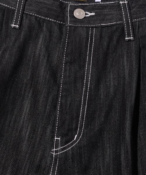 ANALOG MOOD(アナログムード)の「ノンフェイドデニムハーフパンツ(ブラック)(その他パンツ・レディース・その他・L/XL)」の3枚目の写真