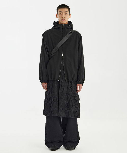 YOUTH(ユース)の「Windbreaker Jacket - Black(ナイロンジャケット・レディース・その他・S/M)」の2枚目の写真