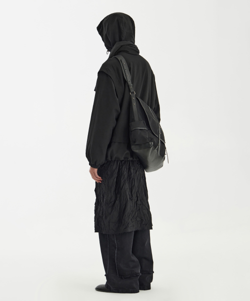 YOUTH(ユース)の「Windbreaker Jacket - Black(ナイロンジャケット・レディース・その他・S/M)」の5枚目の写真