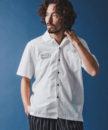 mhs2492-open collar S-S shirt (26S) 半袖シャツ(7726S330)