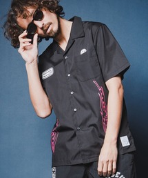 mhs2492-open collar S-S shirt (26S) 半袖シャツ(7726S330)