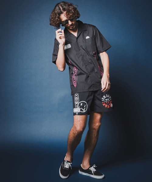 seventy seven(セブンティセブン)の「mhs2492-open collar S-S shirt (26S) 半袖シャツ(7726S330)(シャツ/ブラウス・メンズ・ベージュ/ホワイト/ブラック・XL/L/M/S)」の13枚目の写真