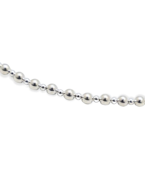 ERICKA NICOLAS BEGAY(エリッカ ニコラス ビゲイ)の「【ERICKA NICOLAS BEGAY】 NAVAJO PEARL NECKLACE / 3×5-50(ネックレス・メンズ・シルバー系2/シルバー系1・50㎝)」の6枚目の写真