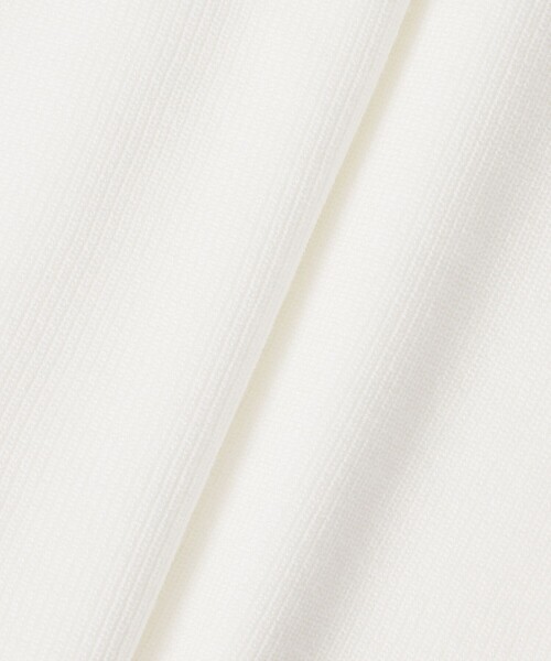 allureville（アルアバイル）の「２WAYネックフリルカフプルオーバー（ニット/セーター・レディース・ブルー/オフホワイト/ブラック・2）」の5枚目の写真