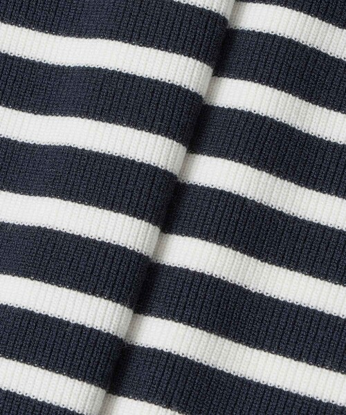 allureville（アルアバイル）の「２WAYネックフリルカフプルオーバー（ニット/セーター・レディース・ブルー/オフホワイト/ブラック・2）」の20枚目の写真