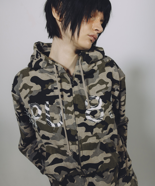 追加》IPU83 Pattern Hoodie（パーカー）｜Oriens JOURNAL STANDARD