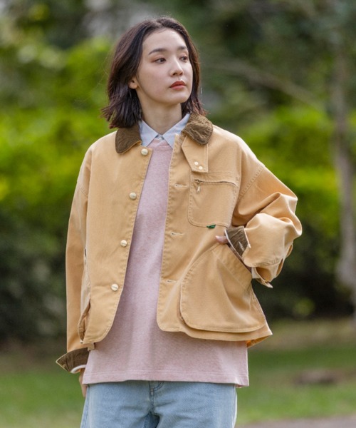 L.L.Bean（エルエルビーン）の「【JAPAN EDITION】プロスペクト・ハーバー・フィールド・コート（その他アウター・レディース・グレイッシュベージュ/インディゴブルー/タン/ピンク・MEDIUM）」の13枚目の写真