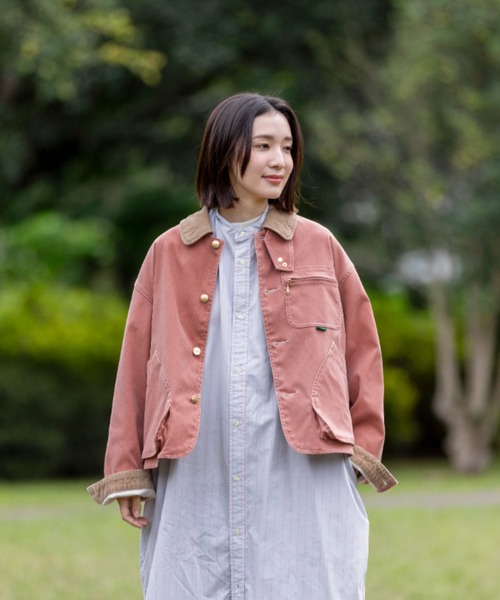 L.L.Bean（エルエルビーン）の「【JAPAN EDITION】プロスペクト・ハーバー・フィールド・コート（その他アウター・レディース・グレイッシュベージュ/インディゴブルー/タン/ピンク・MEDIUM）」の15枚目の写真