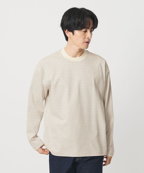 プラチナ ポンチ クルーネック カットソー 抗菌防臭（Tシャツ