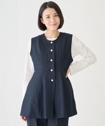 petit main（プティマイン）の「【フォーマル】ノーカラージレ（ベスト）」