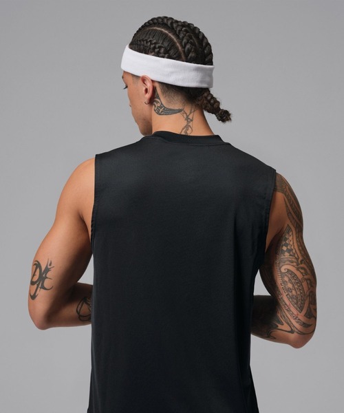 JORDAN BRAND（ジョーダンブランド）の「ジョーダン  ジョーダン DF SPT ESS SLVS S/S トップ（タンクトップ・メンズ・ブラック・M/L/S/SS/3XL/2XL/XL）」の3枚目の写真