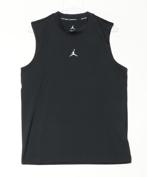 JORDAN BRAND（ジョーダンブランド）の「ジョーダン  ジョーダン DF SPT ESS SLVS S/S トップ（タンクトップ・メンズ・ブラック・M/L/S/SS/3XL/2XL/XL）」の4枚目の写真