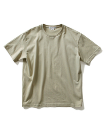 THOMASMORE（トーマスモア）の「ハイソフトラウンドT - モスベージュ（Tシャツ/カットソー）」