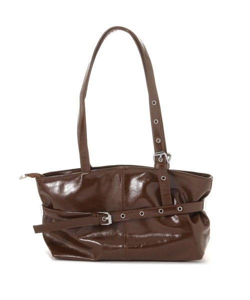 3.3 Field Trip （3.3フィールドトリップ）の「3.3 Field Trip／ベルトデザインバッグ（ショルダーバッグ・レディース・ブラウン/ブラック・FREE）」の11枚目の写真