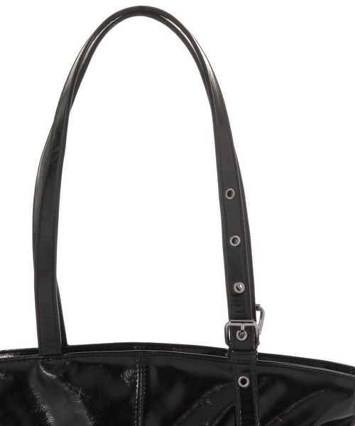 3.3 Field Trip （3.3フィールドトリップ）の「3.3 Field Trip／ベルトデザインバッグ（ショルダーバッグ・レディース・ブラウン/ブラック・FREE）」の6枚目の写真