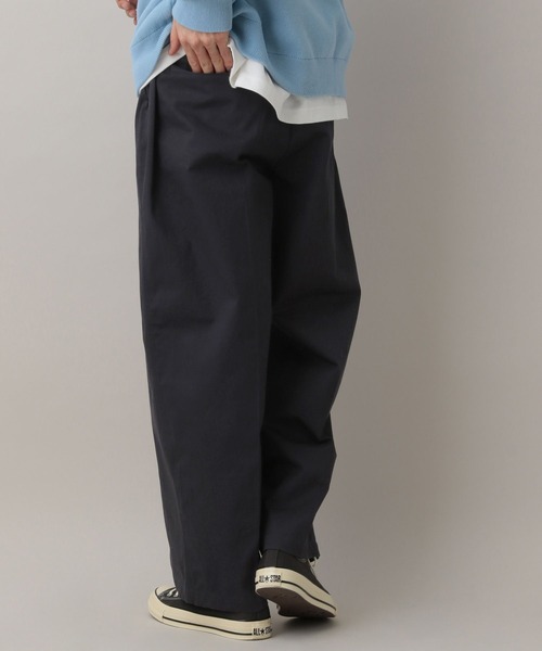 RAGEBLUE（レイジブルー）の「Tuck Chino Easy Wide Slacks/タックチノイージーワイドスラックス（チノパンツ・メンズ・ネイビー/オフホワイト/ベージュ・MEDIUM/LARGE）」の21枚目の写真