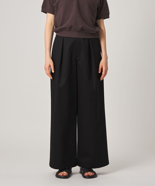 Steven Alan（スティーブンアラン）の「＜Steven Alan＞タック チノ ワイド トラウザー（チノパンツ・レディース・ブラック/ベージュ・L/M/S）」の10枚目の写真