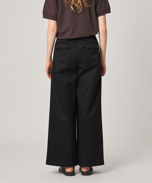 Steven Alan（スティーブンアラン）の「＜Steven Alan＞タック チノ ワイド トラウザー（チノパンツ・レディース・ブラック/ベージュ・L/M/S）」の12枚目の写真