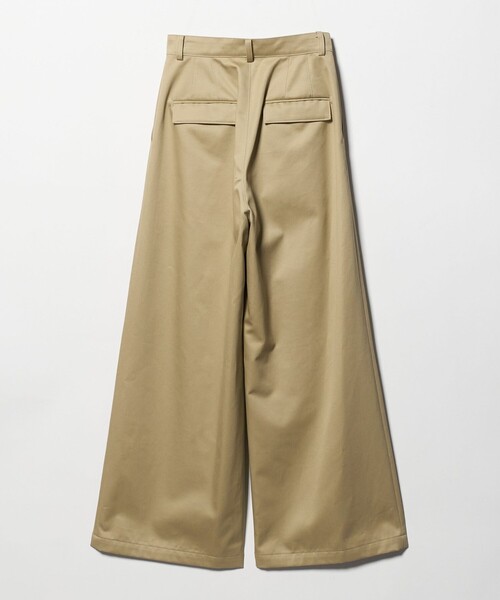 Steven Alan（スティーブンアラン）の「＜Steven Alan＞タック チノ ワイド トラウザー（チノパンツ・レディース・ブラック/ベージュ・L/M/S）」の14枚目の写真