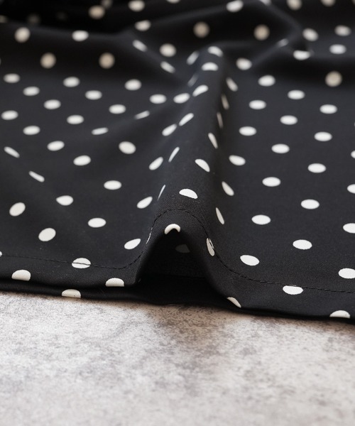 reca（レカ）の「ドットコクーンイージーパンツ（その他パンツ・レディース・オフホワイト/ブラック・FREE）」の8枚目の写真