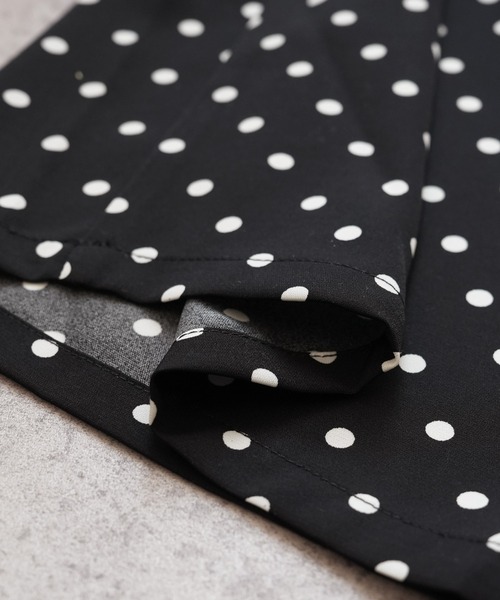 reca（レカ）の「ドットコクーンイージーパンツ（その他パンツ・レディース・オフホワイト/ブラック・FREE）」の9枚目の写真