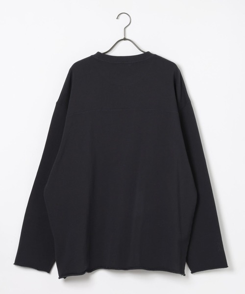 GEORGE'S(ジョージズ)の「加工裏毛フットボールロンT(Tシャツ/カットソー・メンズ・スミクロ/ブルー・MEDIUM/LARGE)」の3枚目の写真