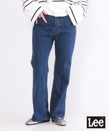 OPAQUE.CLIP | 【Lee別注】フレアデニムパンツ【洗濯機OK】(デニムパンツ)