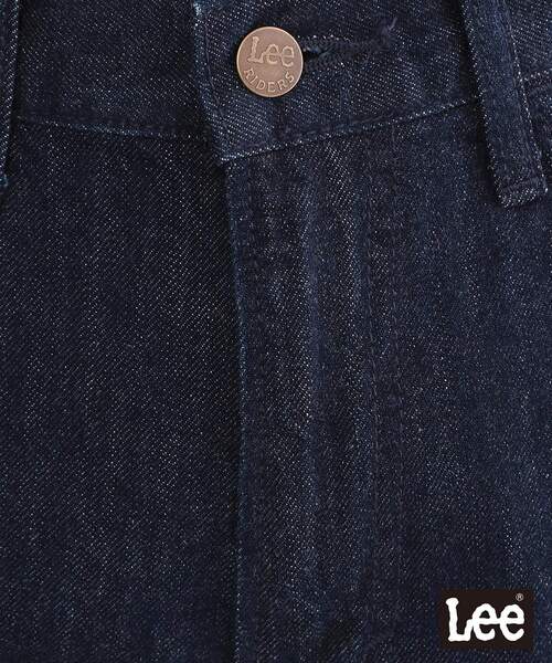 OPAQUE.CLIP（オペークドットクリップ）の「【Lee別注】フレアデニムパンツ【洗濯機OK】（デニムパンツ・レディース・ネイビー/ブルー系その他・03/02）」の10枚目の写真