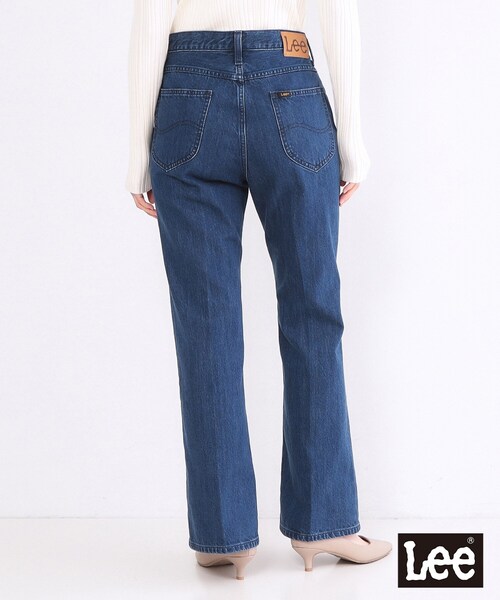 OPAQUE.CLIP（オペークドットクリップ）の「【Lee別注】フレアデニムパンツ【洗濯機OK】（デニムパンツ・レディース・ネイビー/ブルー系その他・03/02）」の13枚目の写真