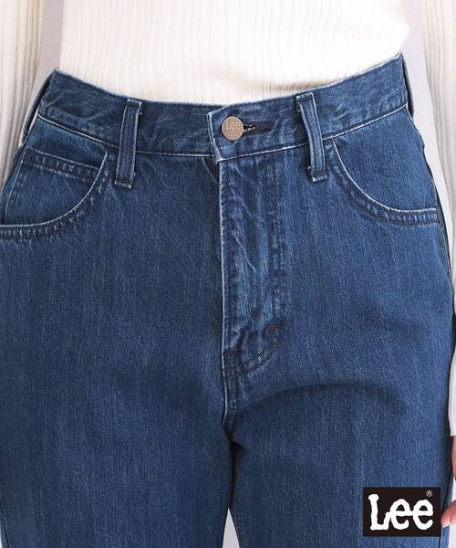 OPAQUE.CLIP（オペークドットクリップ）の「【Lee別注】フレアデニムパンツ【洗濯機OK】（デニムパンツ・レディース・ネイビー/ブルー系その他・03/02）」の14枚目の写真