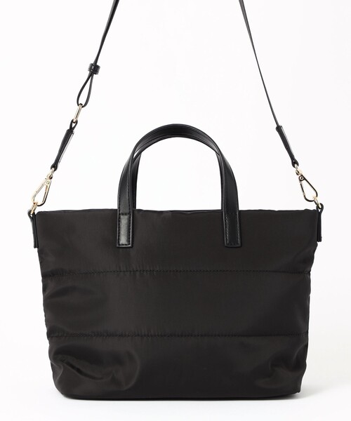 MACKINTOSH PHILOSOPHY（ﾏｯｷﾝﾄｯｼｭ ﾌｨﾛｿﾌｨｰ）の「【LEE4月号/蛯原友里さん着用】パデットミニショルダートート（トートバッグ・レディース・レッド系その他2/ベージュ/ブラック・FREE）」の13枚目の写真