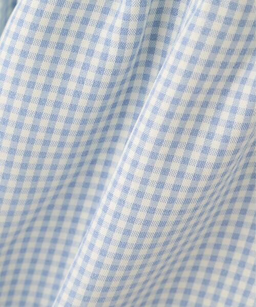 FREE'S MART（フリーズマート）の「◆レイヤード風ギンガムチェックペプラムブラウス（シャツ/ブラウス・レディース・ブラック系その他/イエロー系その他/ブルー系その他・FREE）」の14枚目の写真