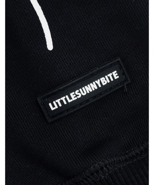Little sunny bite(リトルサニーバイト)の「【RES】【Little sunny bite】short ribbon sweat hoodie(パーカー・レディース・ピンク/ブラック/ホワイト・MEDIUM/SMALL)」の11枚目の写真