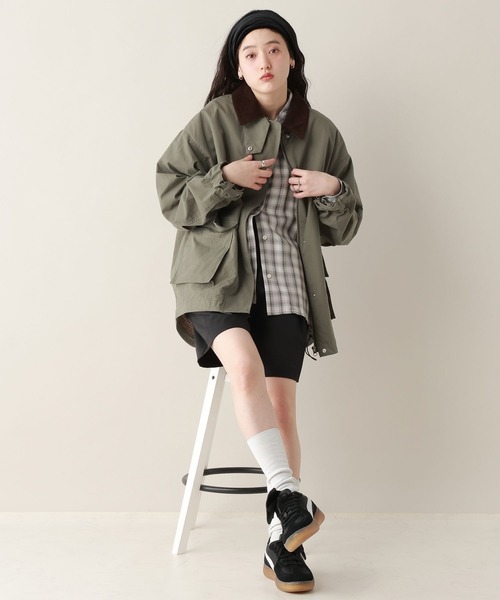 RAGEBLUE(レイジブルー)の「ルーズオンブレチェックシャツ(シャツ/ブラウス・レディース・ブラック/ピンク・FREE)」の19枚目の写真