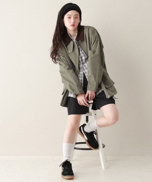 RAGEBLUE(レイジブルー)の「ルーズオンブレチェックシャツ(シャツ/ブラウス・レディース・ブラック/ピンク・FREE)」の20枚目の写真