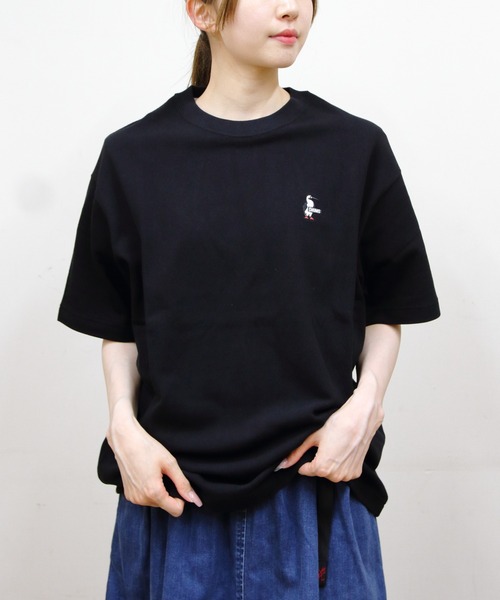 CHUMS(チャムス)の「CHUMS/チャムス ブービーピケTEE Booby Pique TEE(Tシャツ/カットソー・メンズ・ホワイト/ネイビー/ブラック・S/L/M)」の1枚目の写真