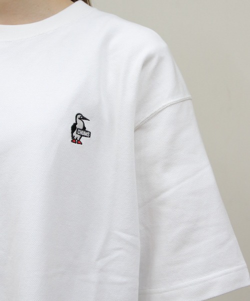 CHUMS(チャムス)の「CHUMS/チャムス ブービーピケTEE Booby Pique TEE(Tシャツ/カットソー・メンズ・ホワイト/ネイビー/ブラック・S/L/M)」の5枚目の写真