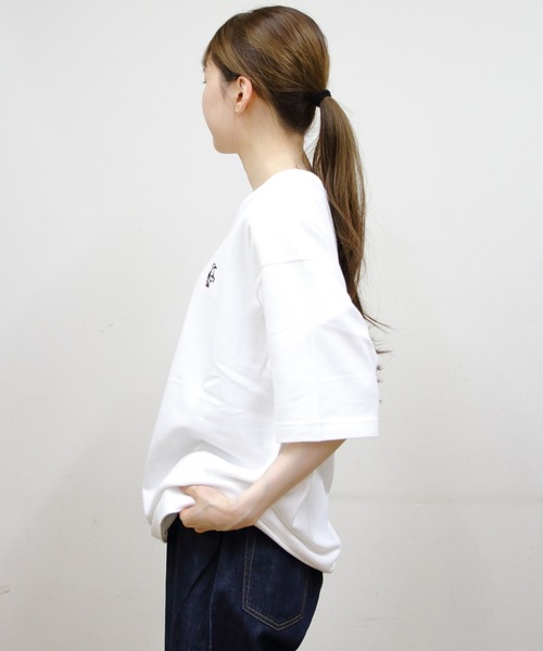 CHUMS(チャムス)の「CHUMS/チャムス ブービーピケTEE Booby Pique TEE(Tシャツ/カットソー・メンズ・ホワイト/ネイビー/ブラック・S/L/M)」の6枚目の写真