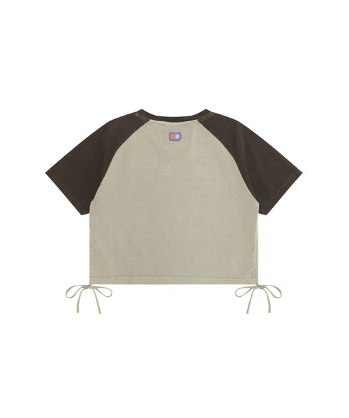 AAPE BY A BATHING APE（エーエイプバイアベイシングエイプ）の「AAPE MAIN TEE（Tシャツ/カットソー・レディース・アイボリー/ライトグレー・SMALL/MEDIUM/X-SMALL）」の3枚目の写真