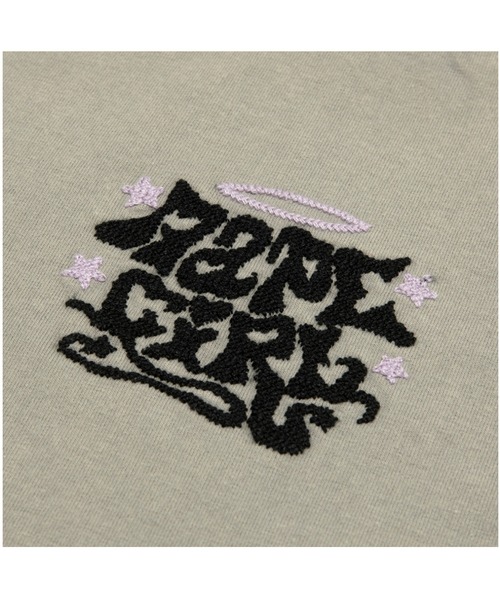 AAPE BY A BATHING APE（エーエイプバイアベイシングエイプ）の「AAPE MAIN TEE（Tシャツ/カットソー・レディース・アイボリー/ライトグレー・SMALL/MEDIUM/X-SMALL）」の4枚目の写真