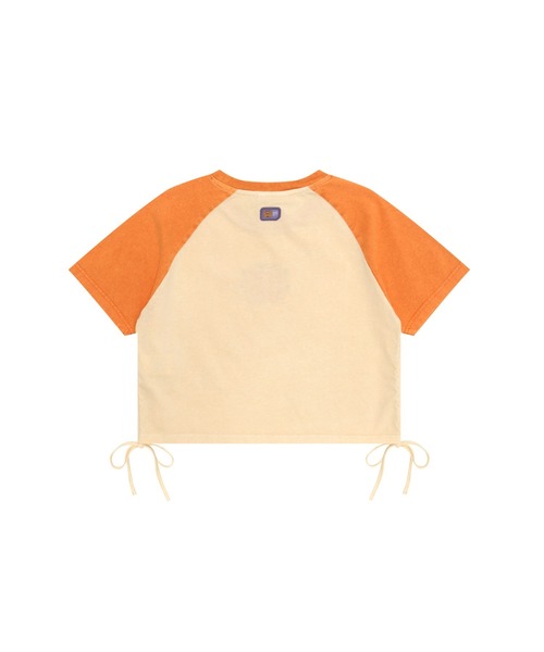 AAPE BY A BATHING APE（エーエイプバイアベイシングエイプ）の「AAPE MAIN TEE（Tシャツ/カットソー・レディース・アイボリー/ライトグレー・SMALL/MEDIUM/X-SMALL）」の7枚目の写真