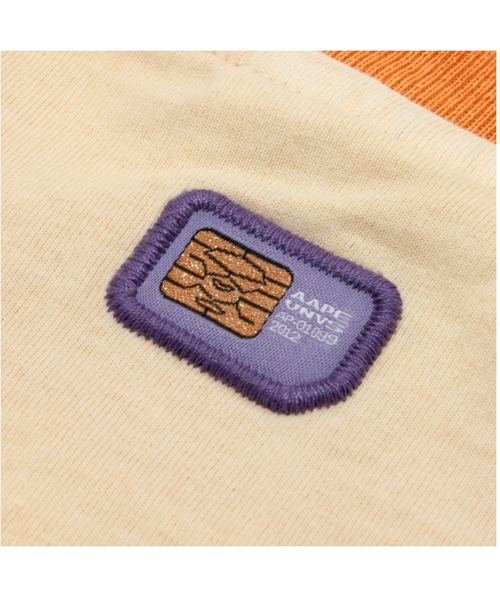 AAPE BY A BATHING APE（エーエイプバイアベイシングエイプ）の「AAPE MAIN TEE（Tシャツ/カットソー・レディース・アイボリー/ライトグレー・SMALL/MEDIUM/X-SMALL）」の9枚目の写真