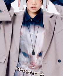 Never mind the XU / Chikashitsu+ | 【Nerd out XU】stone pendant / 【ナードアウトエックスユー】ストーンペンダントネックレス(ネックレス)