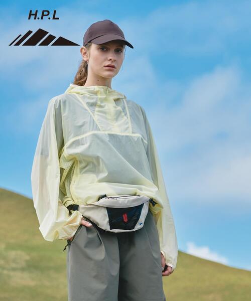EKAL(エカル)の「ALL WEATHER ANORAK(ナイロンジャケット・メンズ・グレー/イエロー・MEDIUM/X-LARGE/LARGE)」の2枚目の写真