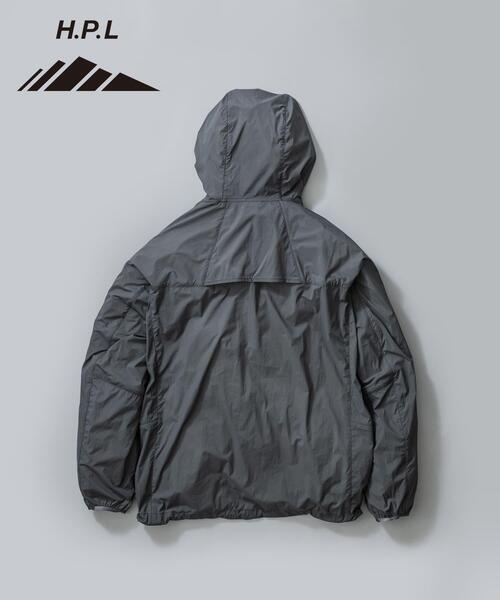 EKAL(エカル)の「ALL WEATHER ANORAK(ナイロンジャケット・メンズ・グレー/イエロー・MEDIUM/X-LARGE/LARGE)」の9枚目の写真