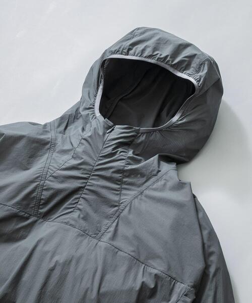 EKAL(エカル)の「ALL WEATHER ANORAK(ナイロンジャケット・メンズ・グレー/イエロー・MEDIUM/X-LARGE/LARGE)」の10枚目の写真