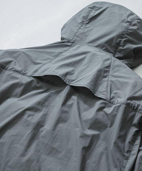 EKAL(エカル)の「ALL WEATHER ANORAK(ナイロンジャケット・メンズ・グレー/イエロー・MEDIUM/X-LARGE/LARGE)」の13枚目の写真