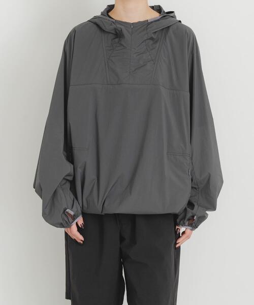 EKAL(エカル)の「ALL WEATHER ANORAK(ナイロンジャケット・メンズ・グレー/イエロー・MEDIUM/X-LARGE/LARGE)」の21枚目の写真