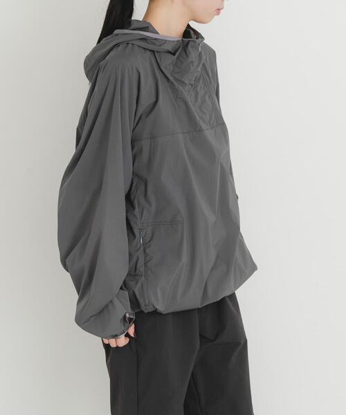 EKAL(エカル)の「ALL WEATHER ANORAK(ナイロンジャケット・メンズ・グレー/イエロー・MEDIUM/X-LARGE/LARGE)」の22枚目の写真