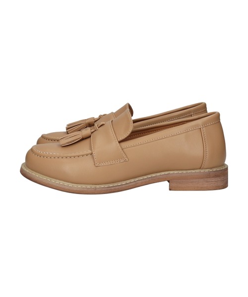 Bridget Birkin(ブリジットバーキン)の「【Bridget Birkin】クラシカルタッセルローファー(561629)(ローファー・レディース・キャメル/ブラック・36/39/38/37)」の6枚目の写真